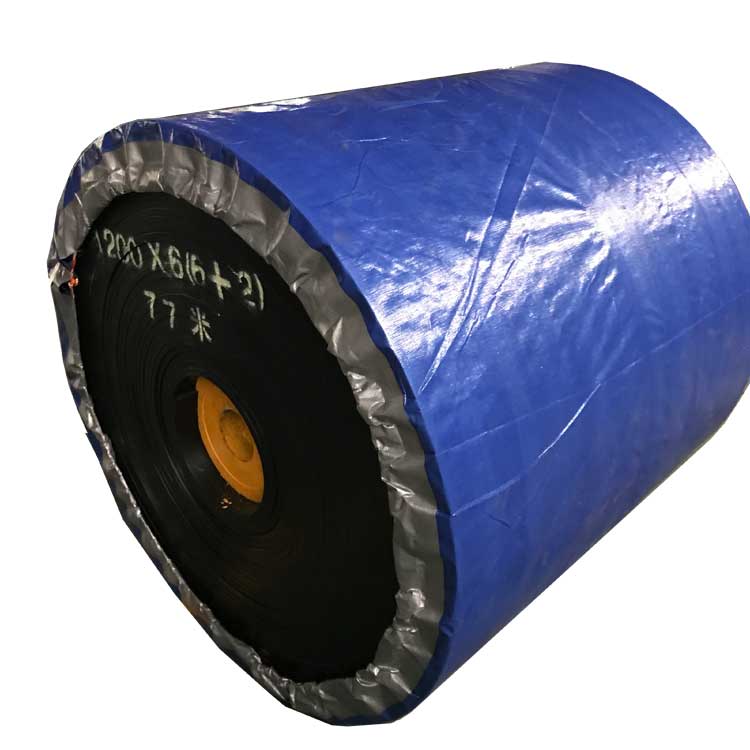 Bavlna (CC); Nylon (NN); Polyesterový (EP) materiál jadrového dopravného pásu a gumového dopravného pásu